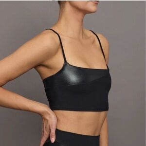 NWT Carbon38 black melt/takara splice bra